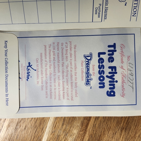 Collector plate Dreamsicles - Picture 5 of 5